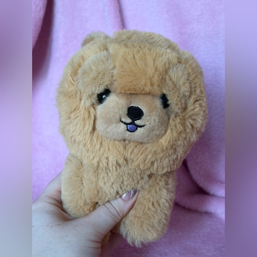 Aurora small Pomeranian plush dog